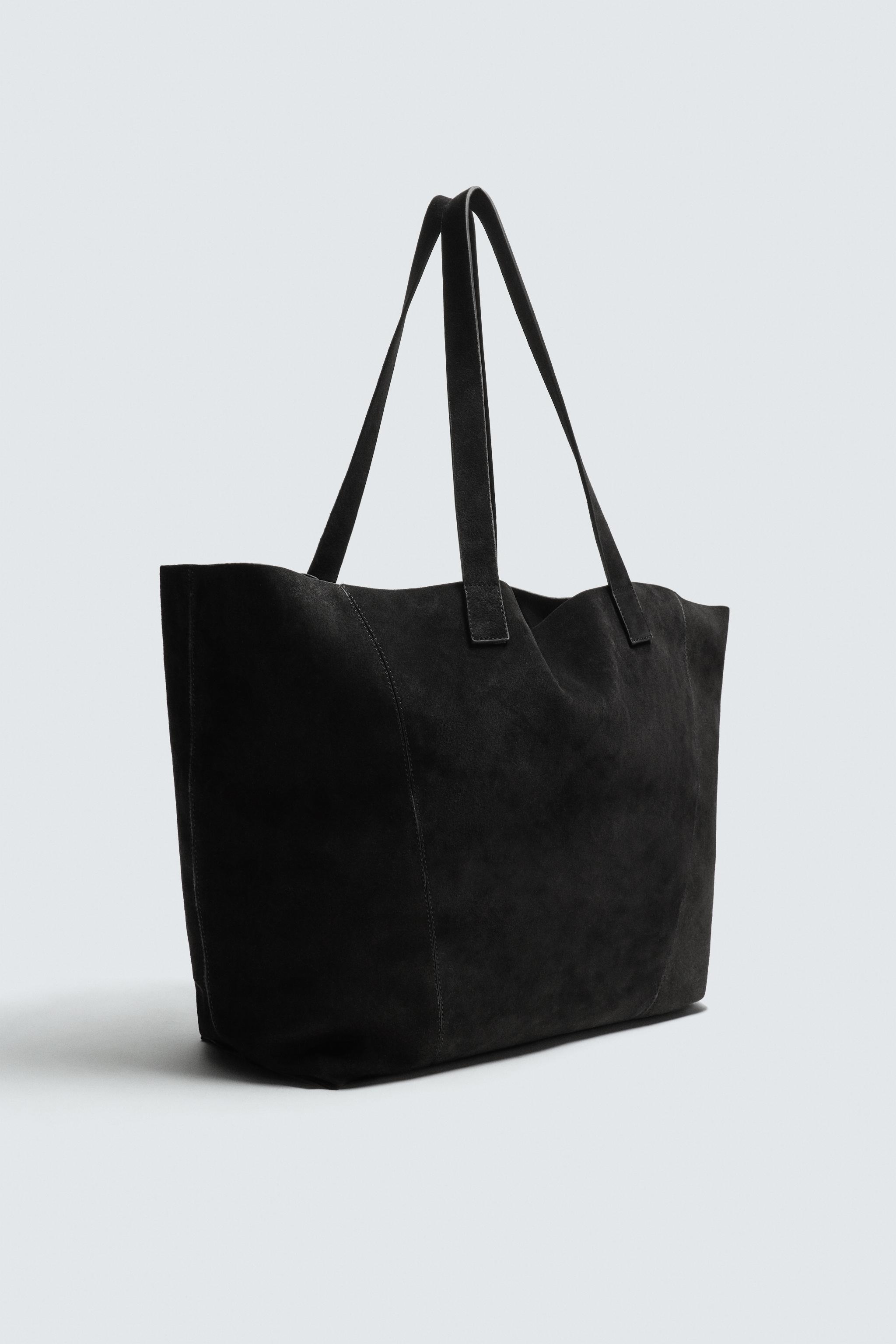 LEATHER SHOPPER BAG